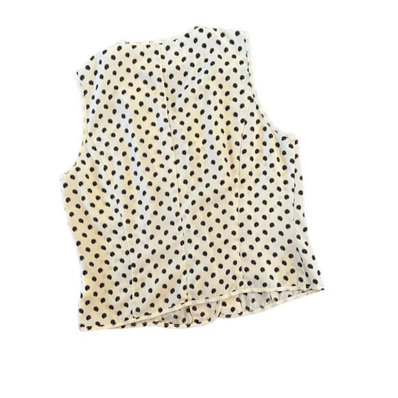 Vintage Groovy Flower Power Novelty Print Top - Picture 2 of 6